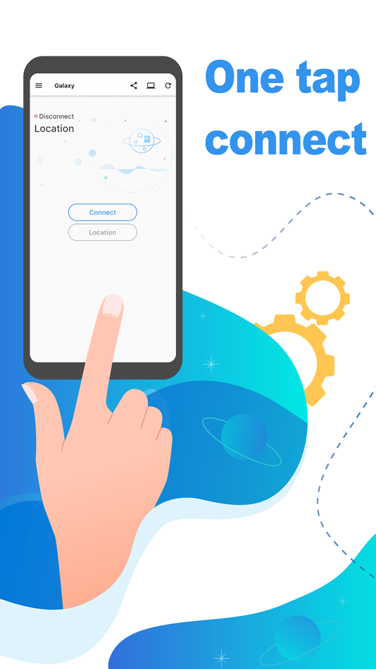 #1. Galaxy VPN - Fast & Security (iOS) 由: BLUE REV SOAR TECHNOLOGY LIMITED