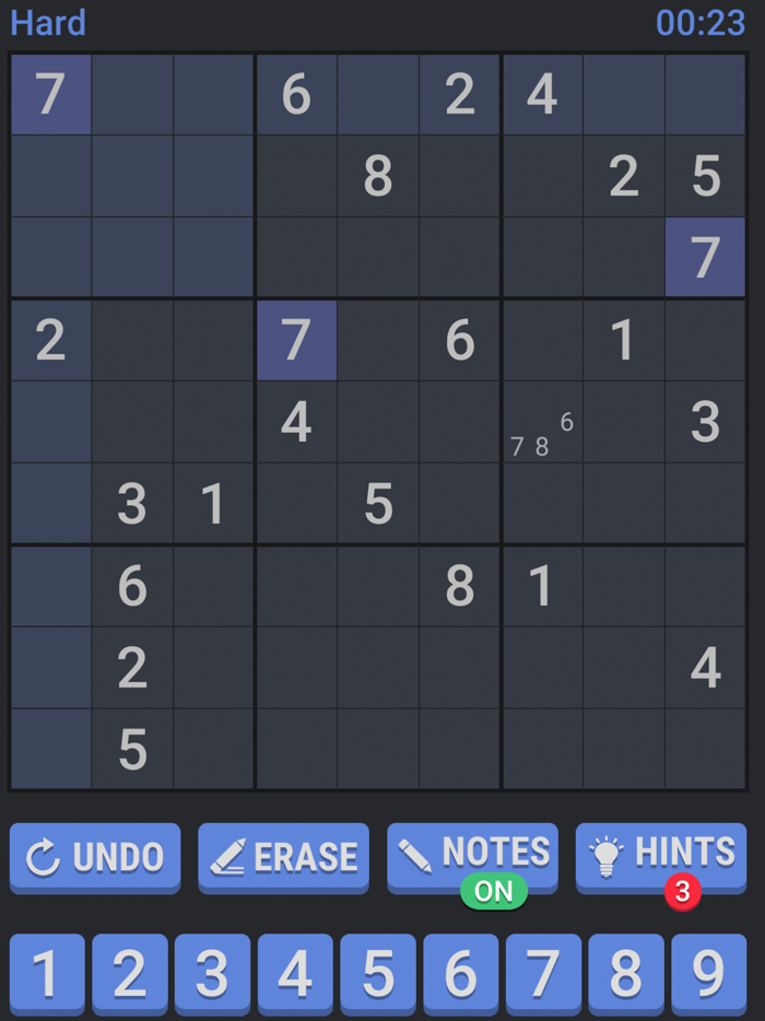 Sudoku  Expert Puzzle