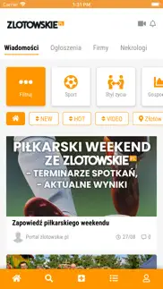 zlotowskie.pl iphone screenshot 1
