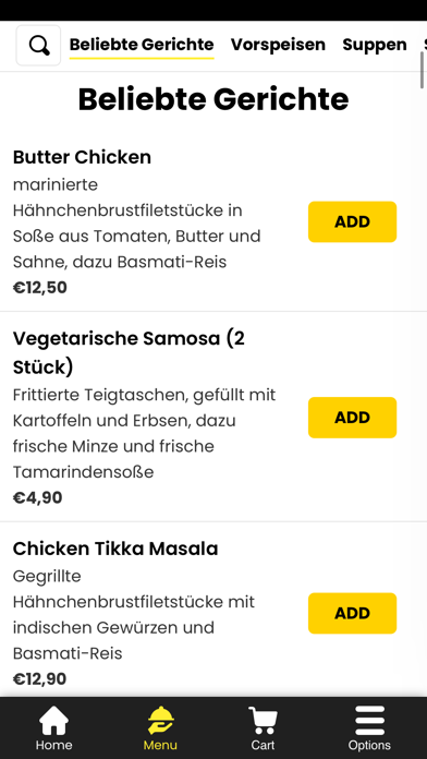 Indian Curry House Screenshot
