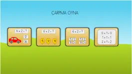 Game screenshot Çarpım Tablosu Oyunları apk
