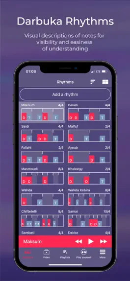 Game screenshot Darbuka Rhythms mod apk