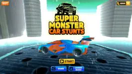 Game screenshot Super Monster Car Stunts mod apk