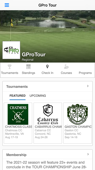 GPro Tour Screenshot