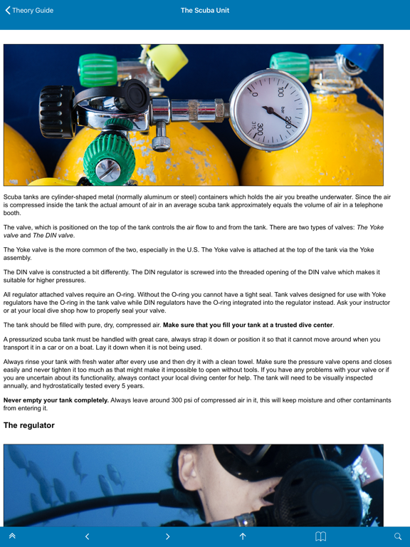 Screenshot #6 pour Scuba Exam Lite
