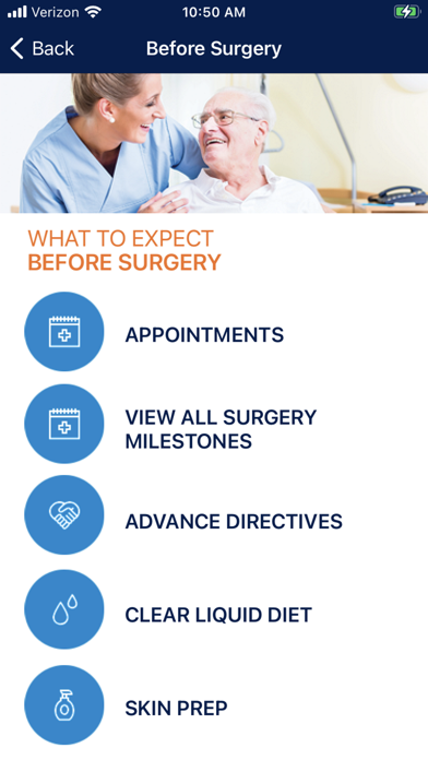 Kaweah Health Surgery Screenshot