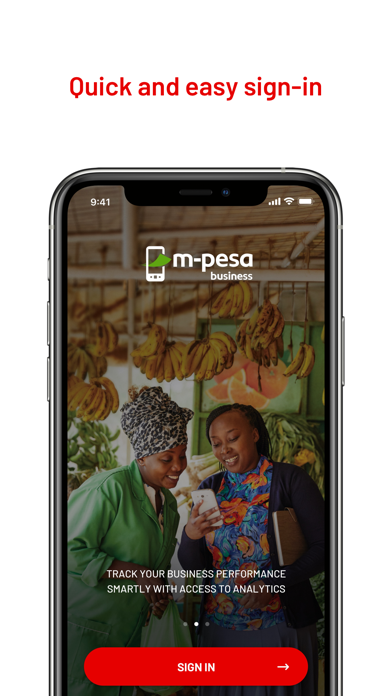 M-Pesa Business Tanzania Screenshot