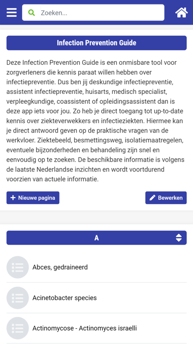 Infectiepreventie Screenshot