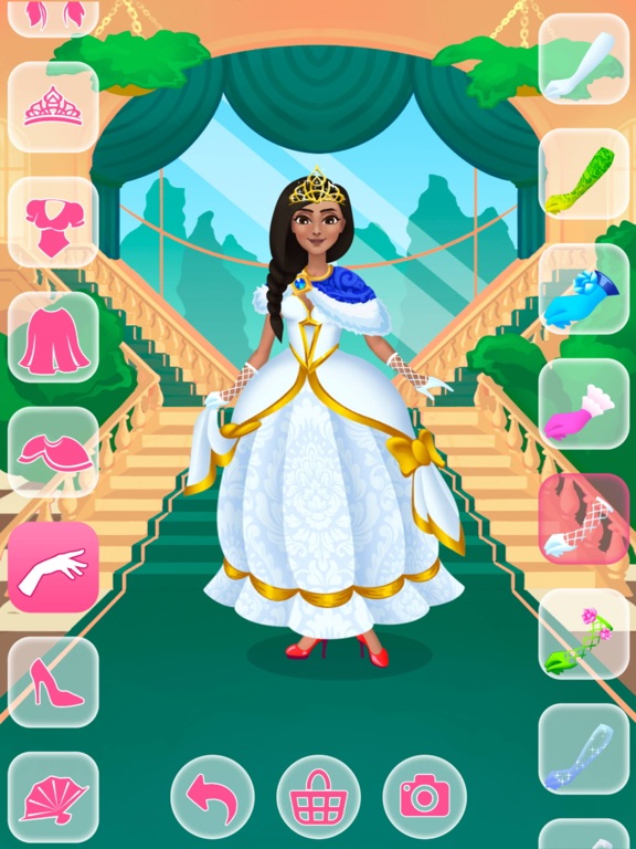 Screenshot #5 pour Dress Up : Styliste princesses