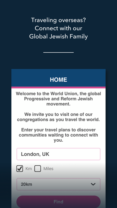 Screenshot #1 pour Find a Community