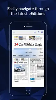 the wichita eagle news iphone screenshot 2