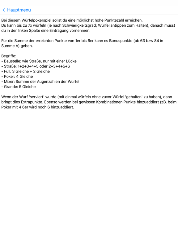 Screenshot #6 pour Dice poker game