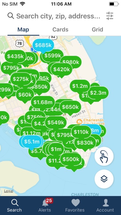 Dunes Properties Real Estate Screenshot