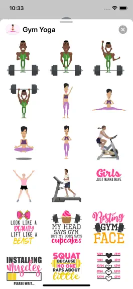 Game screenshot Animated Gym, Fitness & Yoga mod apk