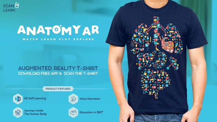 Anatomy AR 4D -Virtual T-Shirt screenshot-6