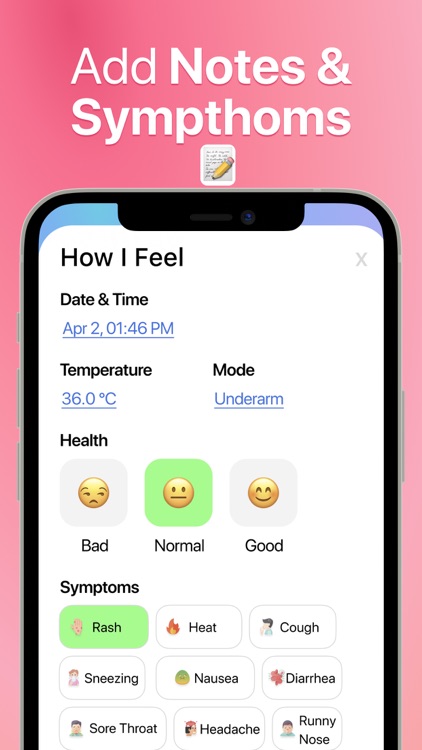 Body Temperature Tracker App screenshot-4