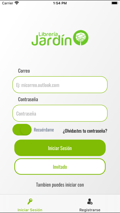 Librería Jardín Screenshot