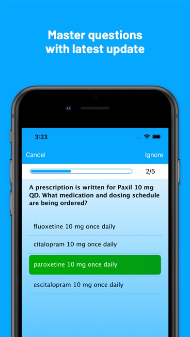 Pharmacy Certification Prep Screenshot