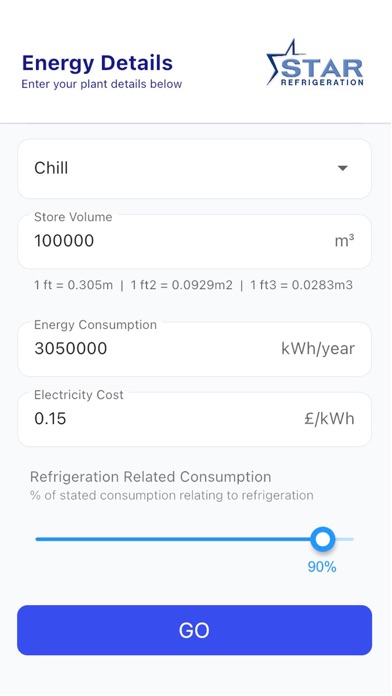 SEC Calculator Screenshot