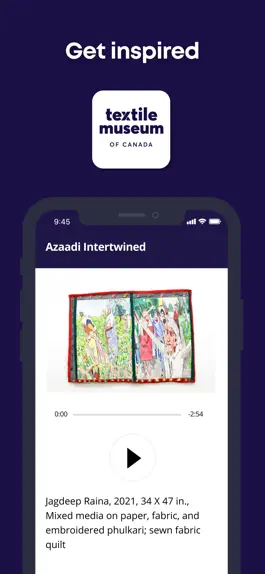 Game screenshot Textile Museum of Canada App hack