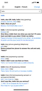 French – English Dictionary screenshot #1 for iPhone