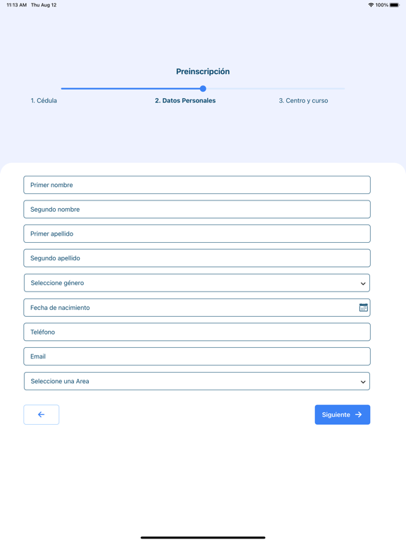 App screenshot