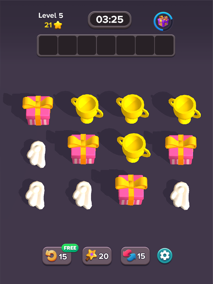 Tile King 3D - Triple Match