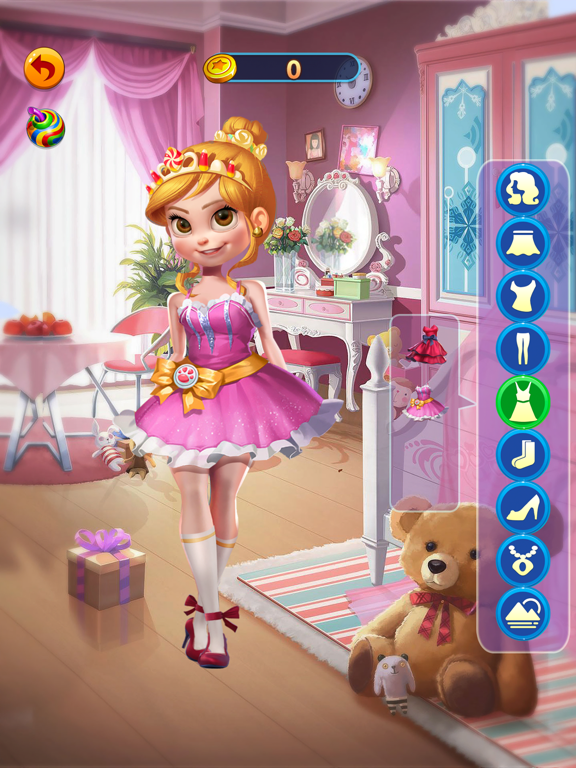 Screenshot #5 pour Princess dress up salon games