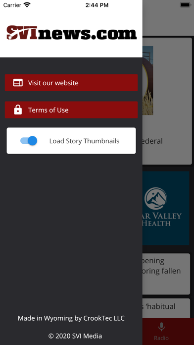 SVI News Screenshot