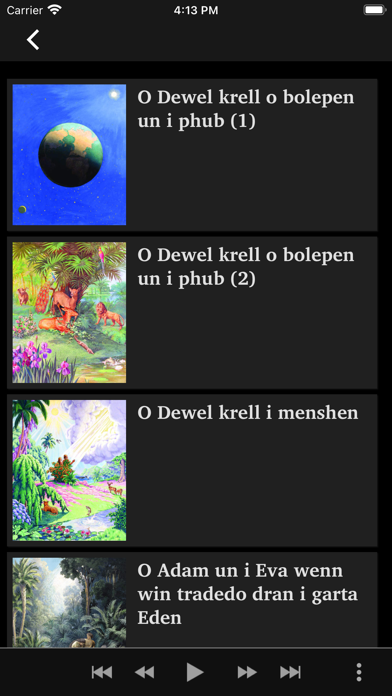 Bilderbibel in Sinti-Romanes Screenshot