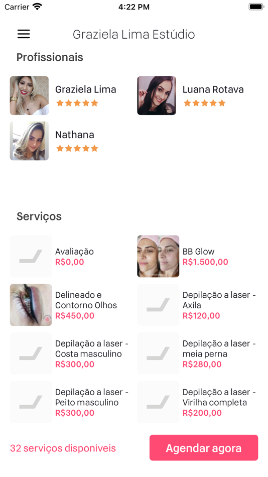 #4. Studio Graziela Lima (iOS) 由: Clintec Sistemas