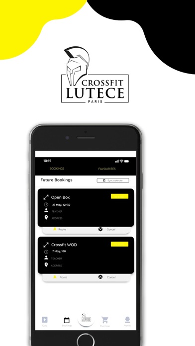 CROSSFIT LUTECE Screenshot