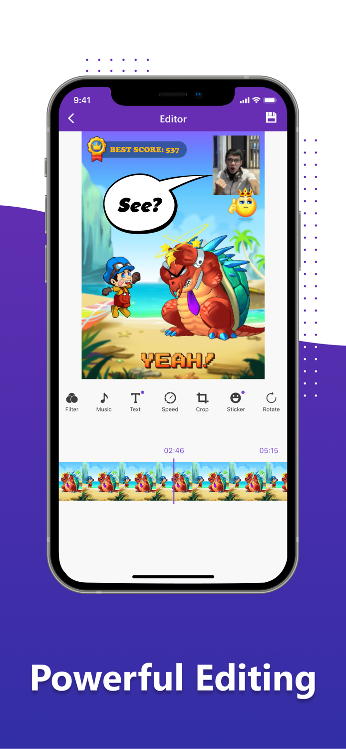 Screen recorder Record now