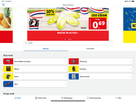 Lidl Shop iPad app afbeelding 1