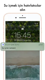kolay İçme suyu hatırlatıcılar iphone resimleri 1