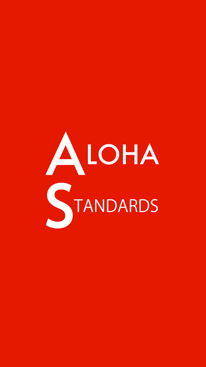 ALOHA STANDARDS-アロハスタンダード