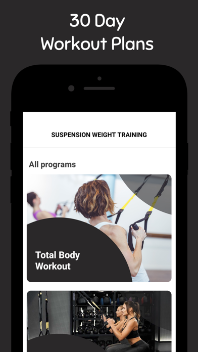 Suspension Weight Training Screenshot