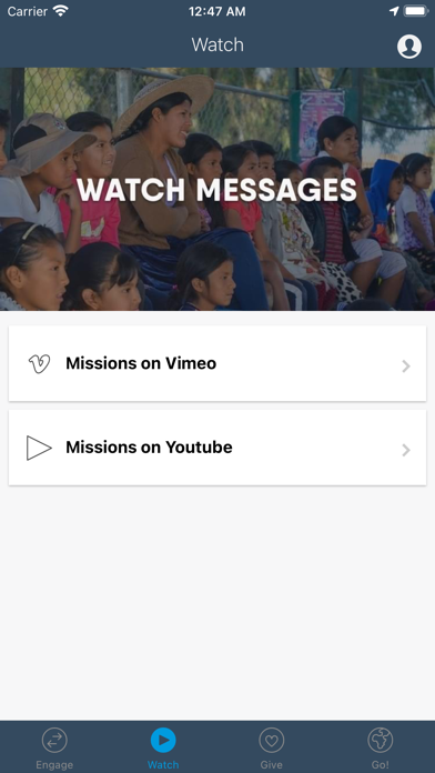 Children's Impact Network Screenshot