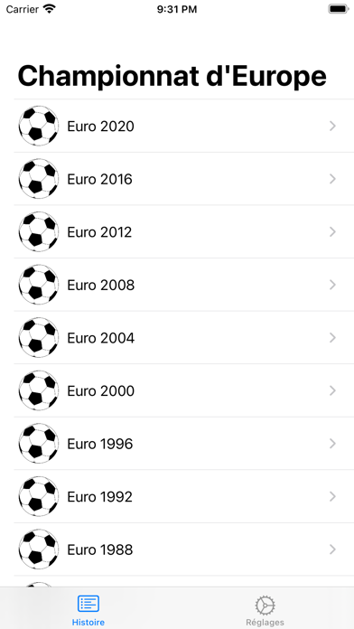 Screenshot #1 pour Euro 2020 2021 Championship