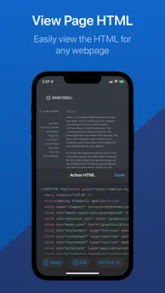 achoo html viewer & inspector iphone screenshot 1