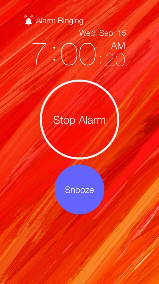 #5. Weekly Alarm Clock (iOS) 由: HANBUNCO, INC.