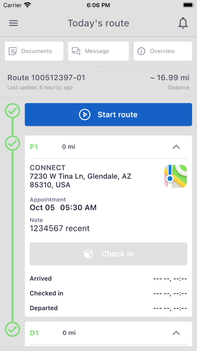 ConnectCo Driver Screenshot