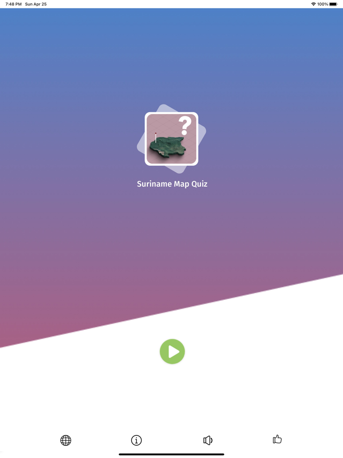 Suriname Provinces Quiz Game