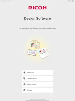 Game screenshot RICOH Design Software apk
