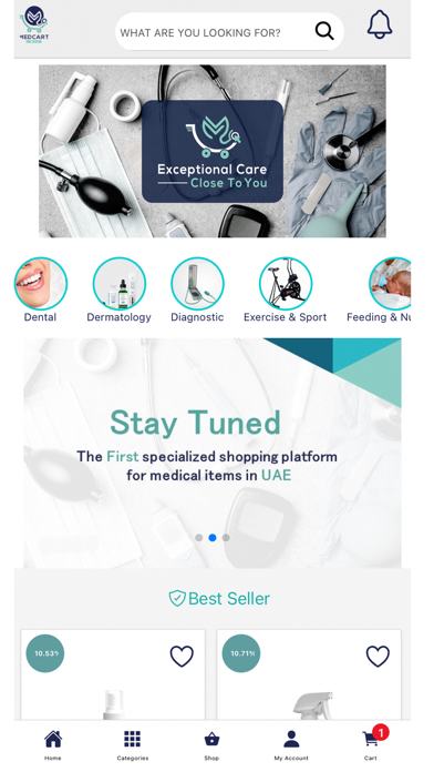 Medcart.ae Screenshot