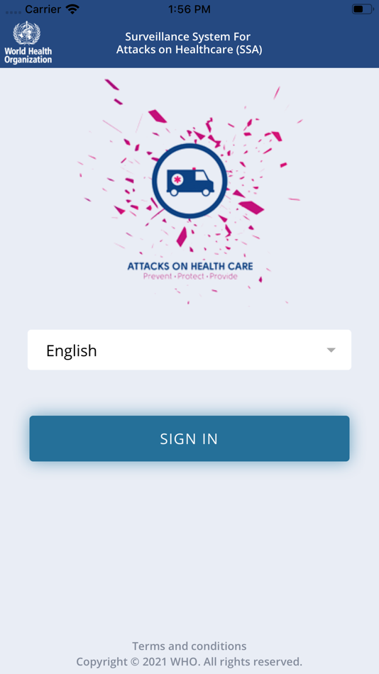 #1. WHO SSA (iOS) 由: World Health Organization