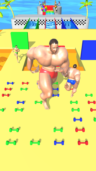 Muscle race 3D screenshot 3