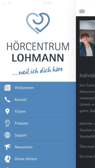 Hörcentrum Lohmann Screenshot