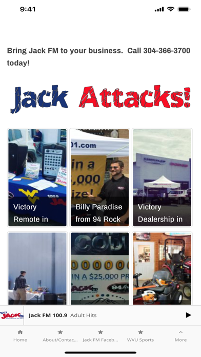 Jack FM 101 - Morgantown Screenshot