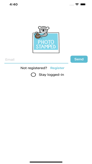 Photostamped Screenshot